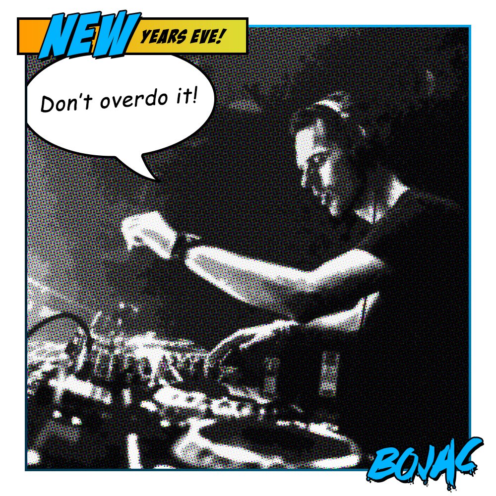 New Years Eve! Don't overdo it, I know I wouldn't.