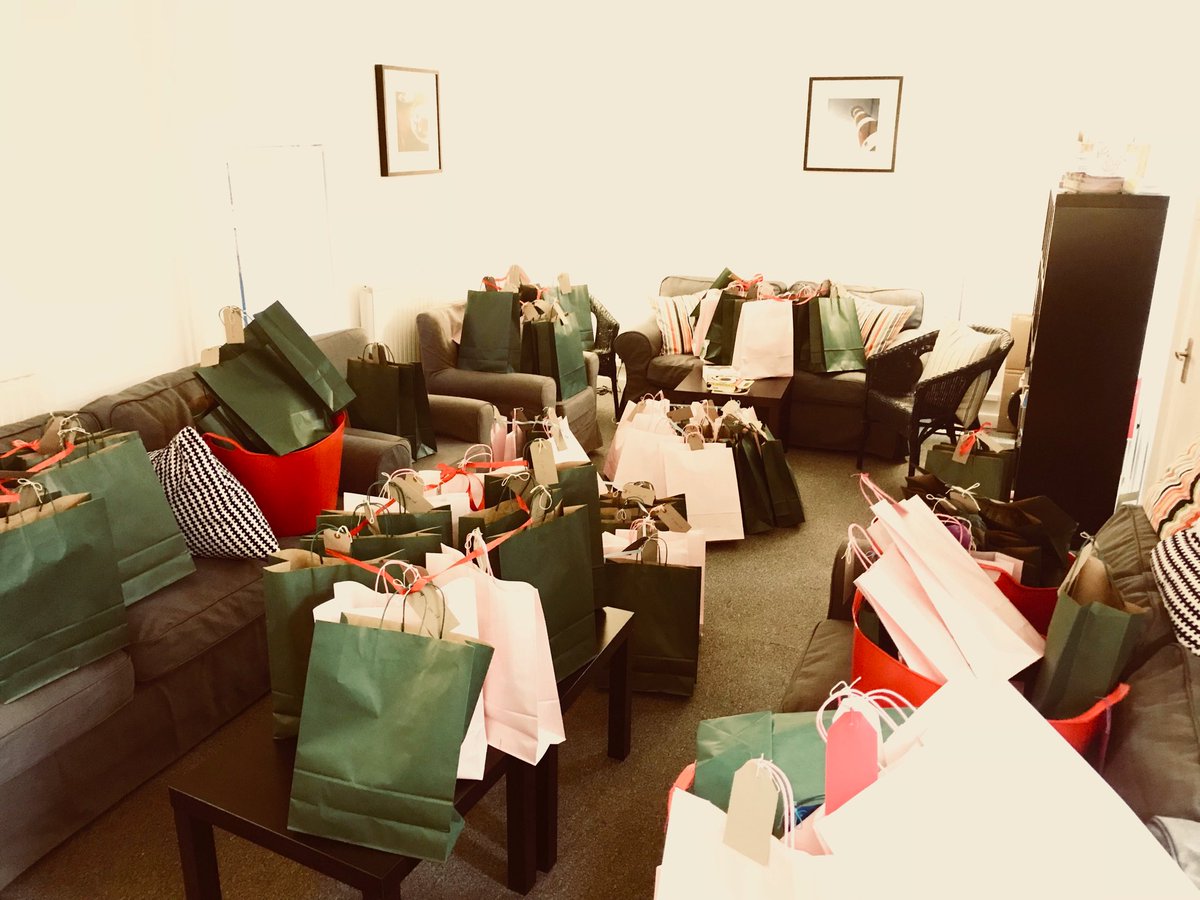 swlvineyard's tweet image. We’ve just finished wrapping 135 gifts for families in need this Christmas! A big thank you to everyone who bought gifts this year.