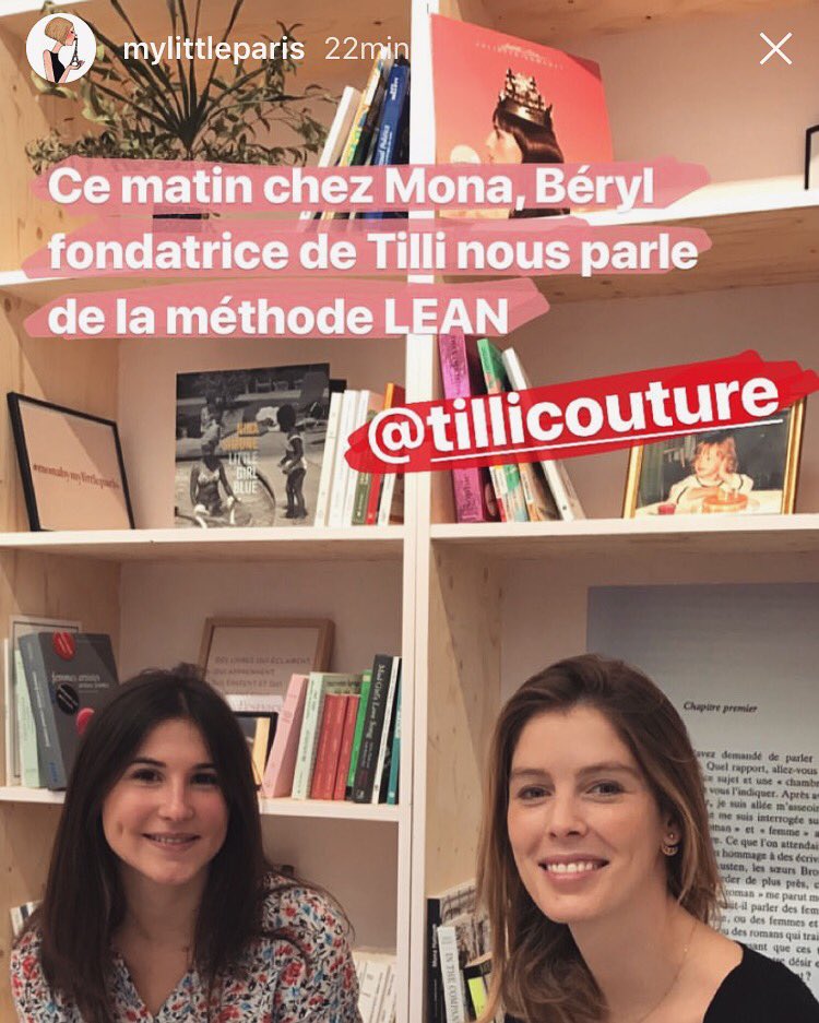 BerylLabouchere's tweet photo. Mona conférence @My_Little_Paris 🤓
#lean #talk #Mona @tillicouture https://t.co/GtVbb3W4Os