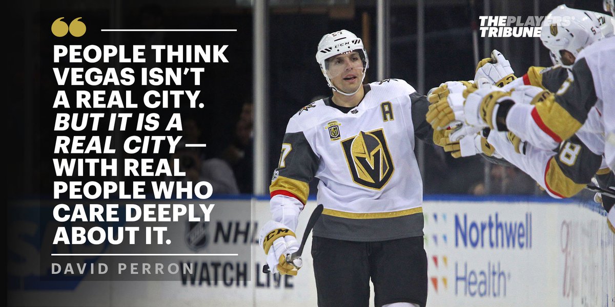 A shocking ascension to the top of the West, <a href="/DP_57/">David Perron</a> breaks down how the first-place <a href="/GoldenKnights/">y - Vegas Golden Knights</a> came to be.

playerstribu.ne/2CLye28
