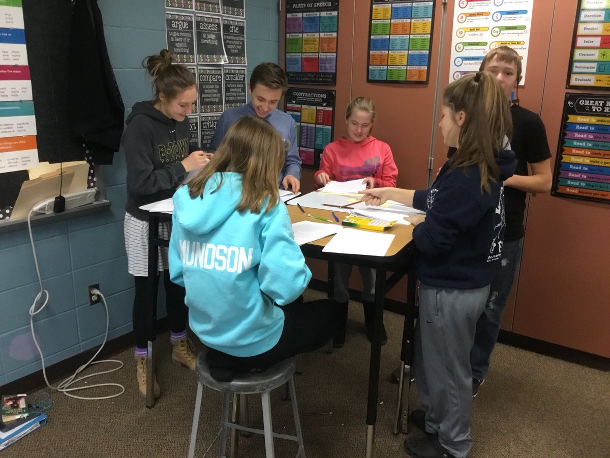 GroehlerEnglish's tweet photo. We are finding places in our novel where our writing is the strongest! #gradingformastery #NaNoWriMo2017 #bmsbears #selfassessment #allthecolors #xmasmusicforthewin https://t.co/KhBIISKFb3