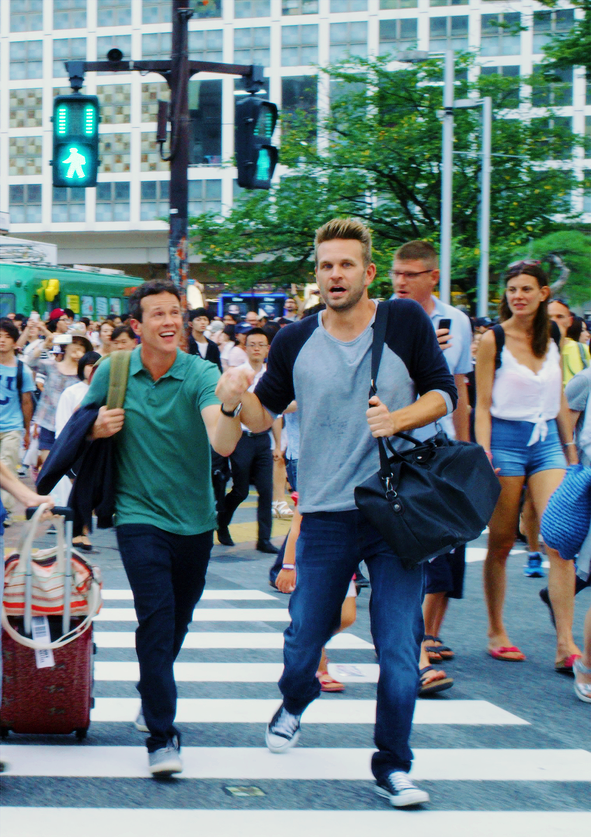 SteveAndDJ's tweet photo. #TeamStatt being adorbs π€ @ScottWeinger @johnbrotherton #FullerHouse https://t.co/0DaSwkwI7c