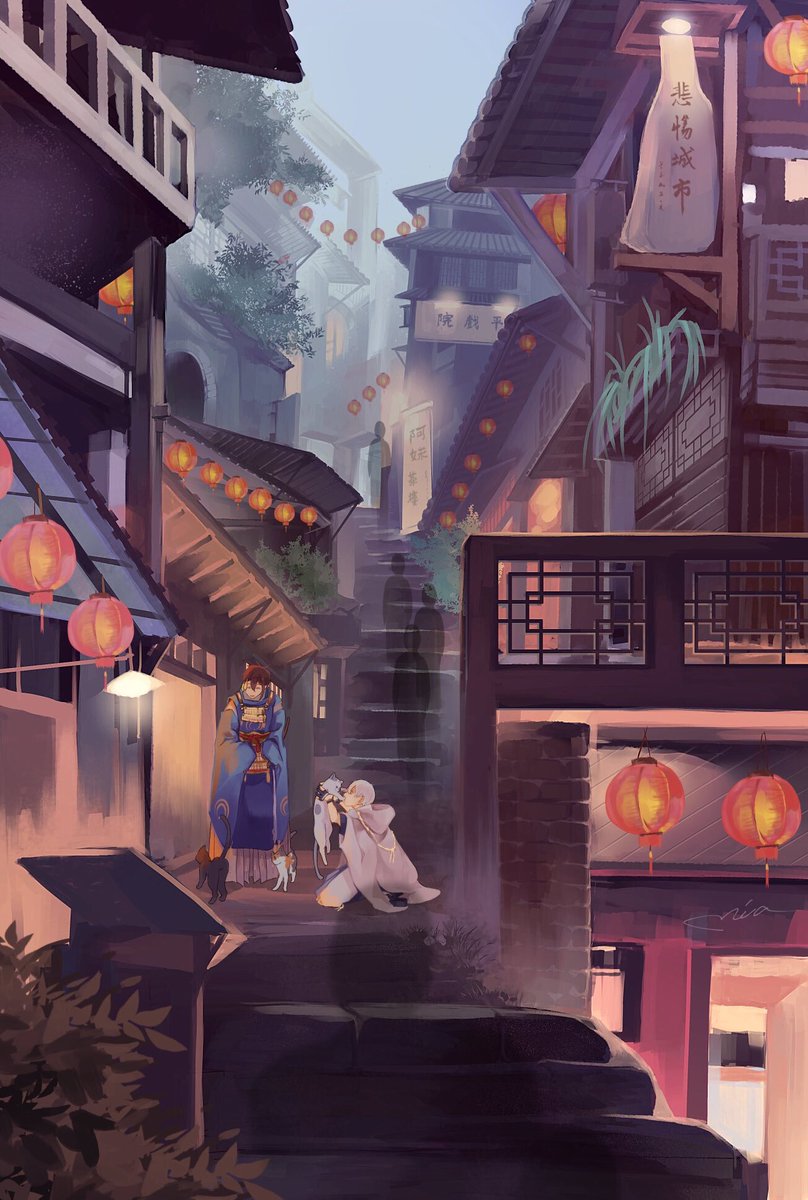 三日月宗近(刀剣乱舞) 「#2017年自分が選ぶ今年の4枚 」|Miaのイラスト