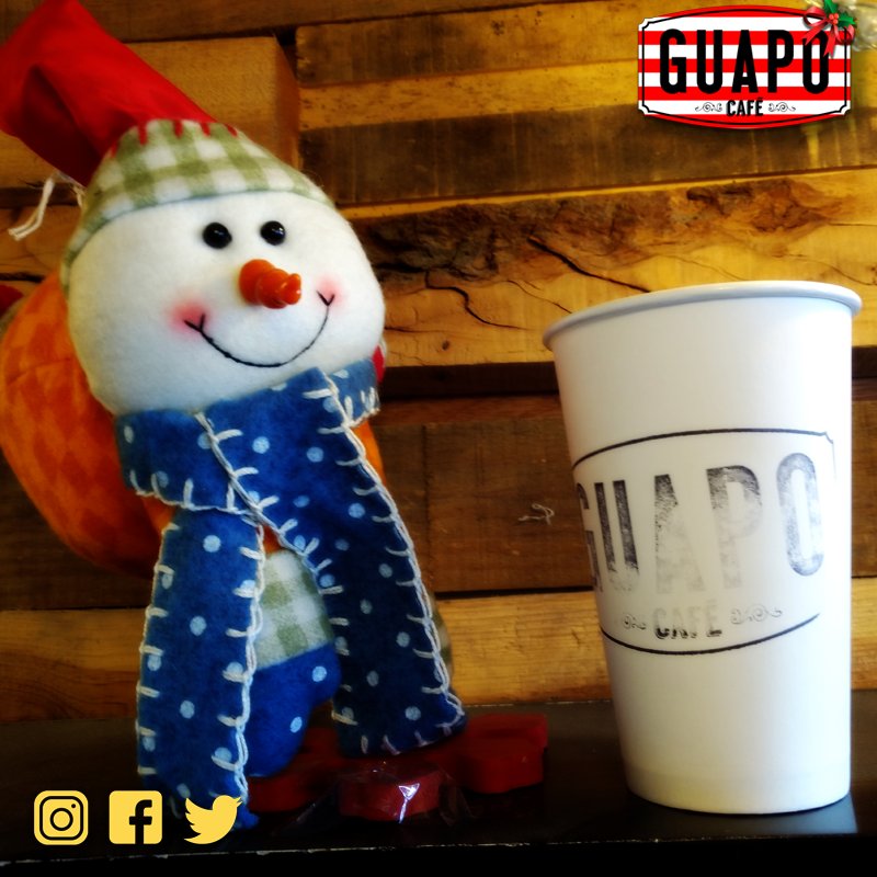 GuapoCafe's tweet photo. #FelizMiércoles para todos los que vengan y se quieran quitar el frío con nosotros. https://t.co/MHkaijkObw