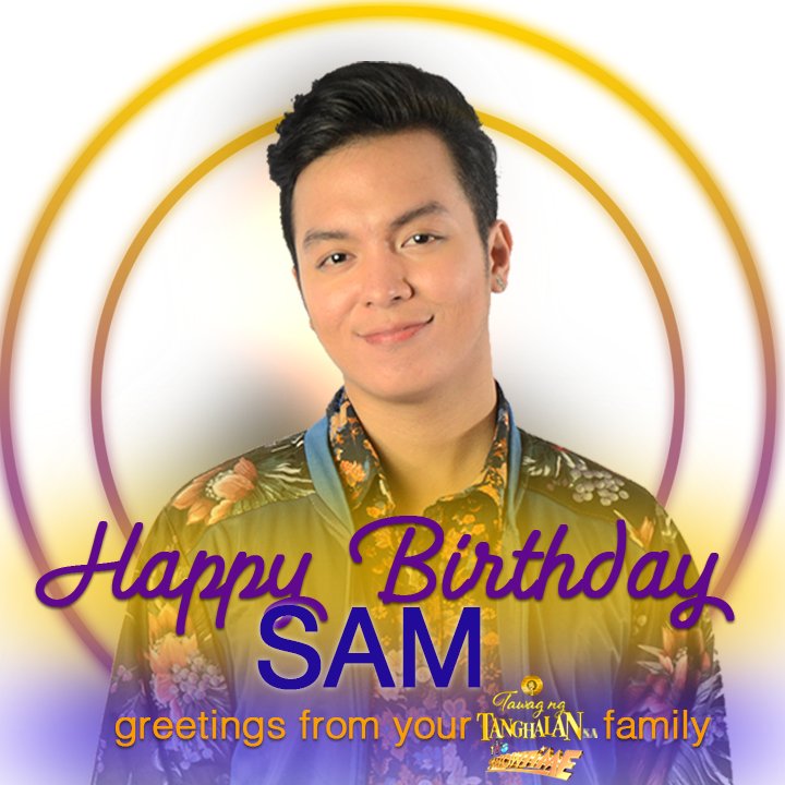 TNTABSCBN's tweet photo. Happy Birthday Sam Mangubat!

#ShowtimeDecemVeryMerry https://t.co/1XtfPB1ml9