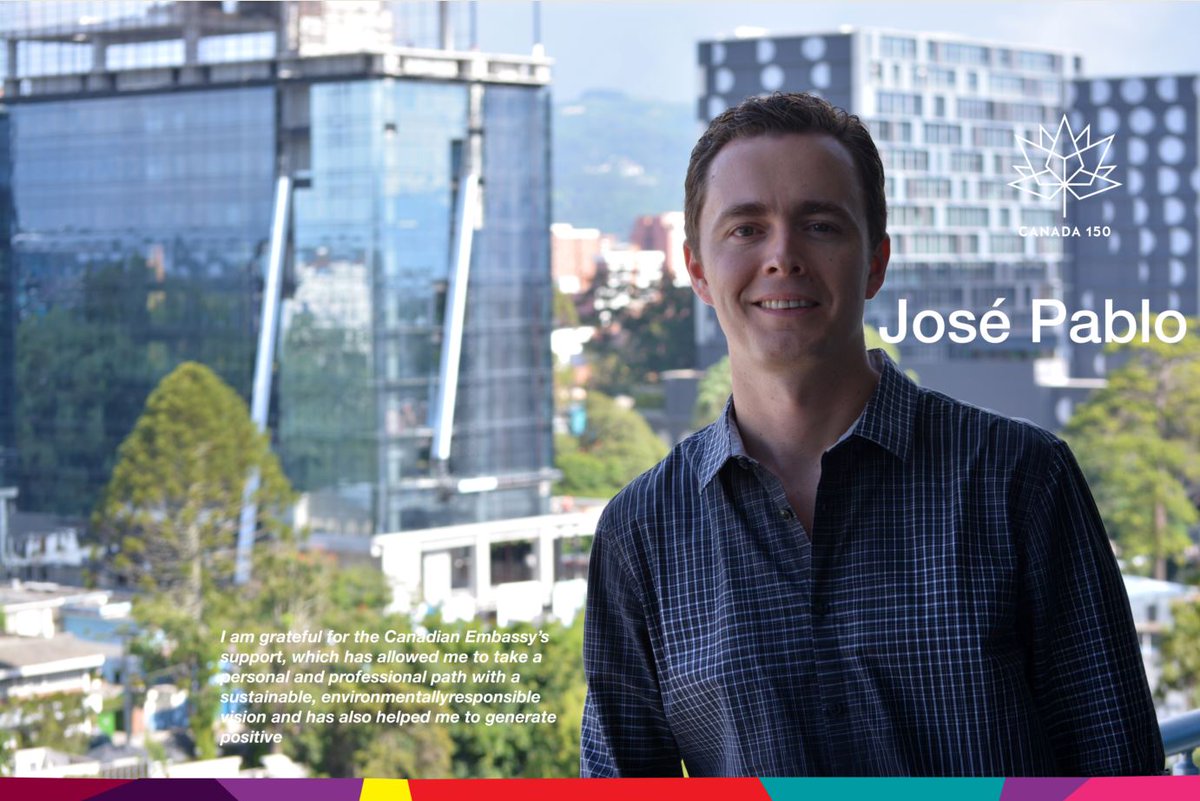 CanEmbGuatemala's tweet photo. For promoting innovative, sustainable and environmentally friendly practices in the construction industry, our recognition today is for José Pablo Labbé and the @guatemalagbc:  https://t.co/iFUidVM2pC

#🇬🇹️WhoLeftaMark #Canada150 #FriendsinAction🇨🇦️🇬🇹️ https://t.co/DO5UuGNaBH