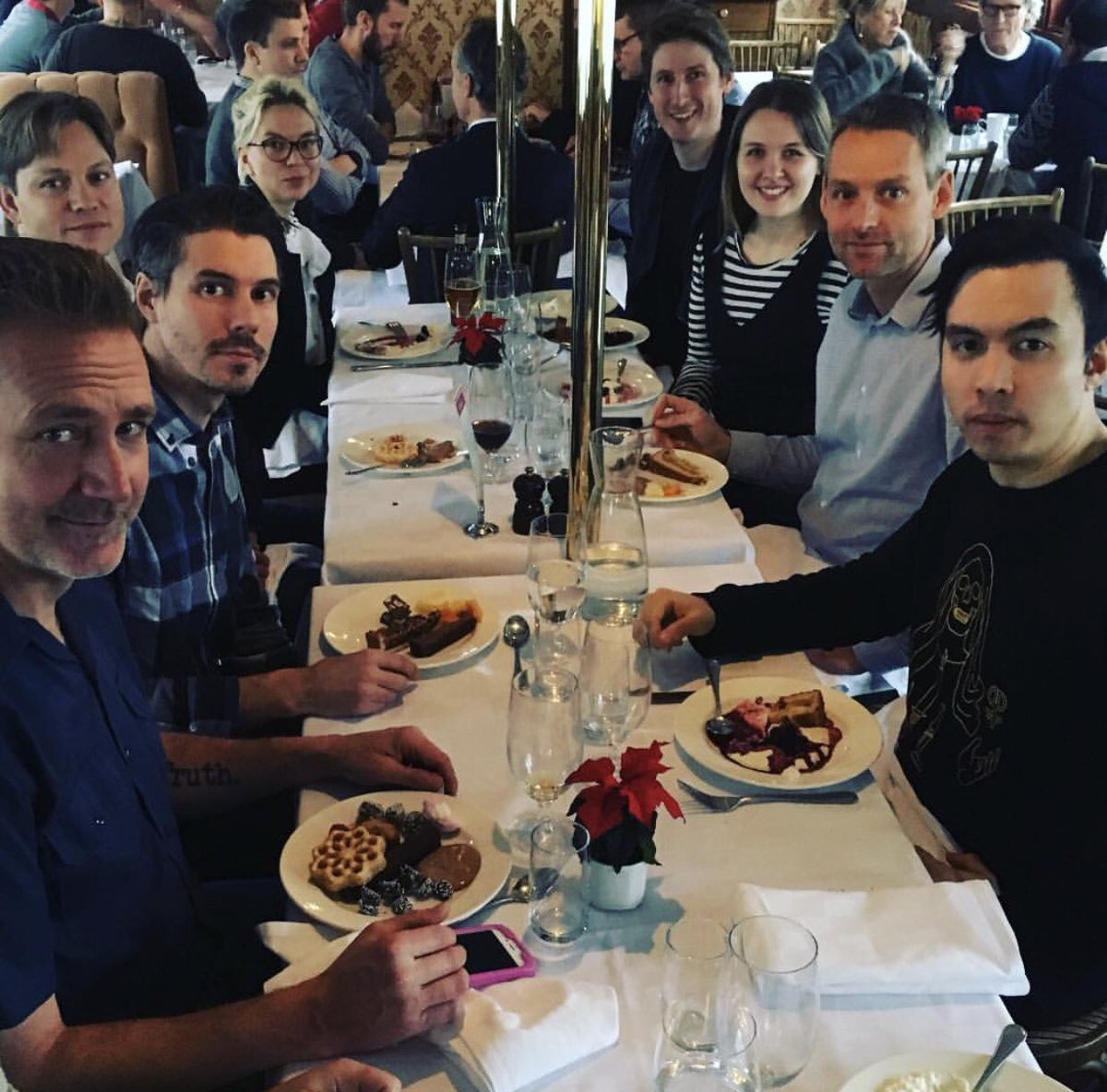 SpringworksAB's tweet image. Boating and Christmas food = best combo! ❤️🎅🏼🎄
