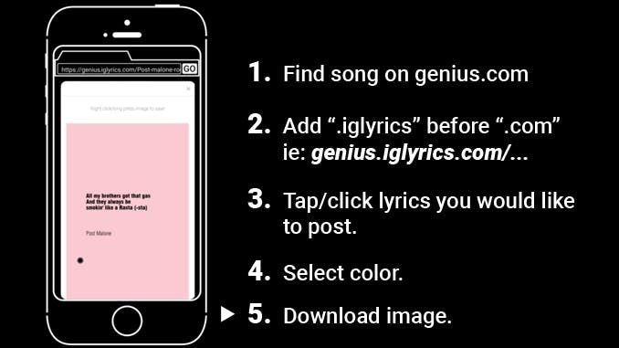 rrhoover's tweet photo. This app turns your favorite song lyrics (via @genius) into an Insta photo 🎶

https://t.co/BYh9LLLELK https://t.co/iWkqVsZrKB