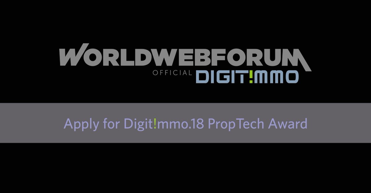 Digit!mmo.18 - 3. PropTech Award - Die 10 Finalisten stehen fest! Melden Sie sich jetzt zum Fachkongress an und lernen Sie die innovativen Jungunternehmen kennen! #proptech buff.ly/2B1Fiv9