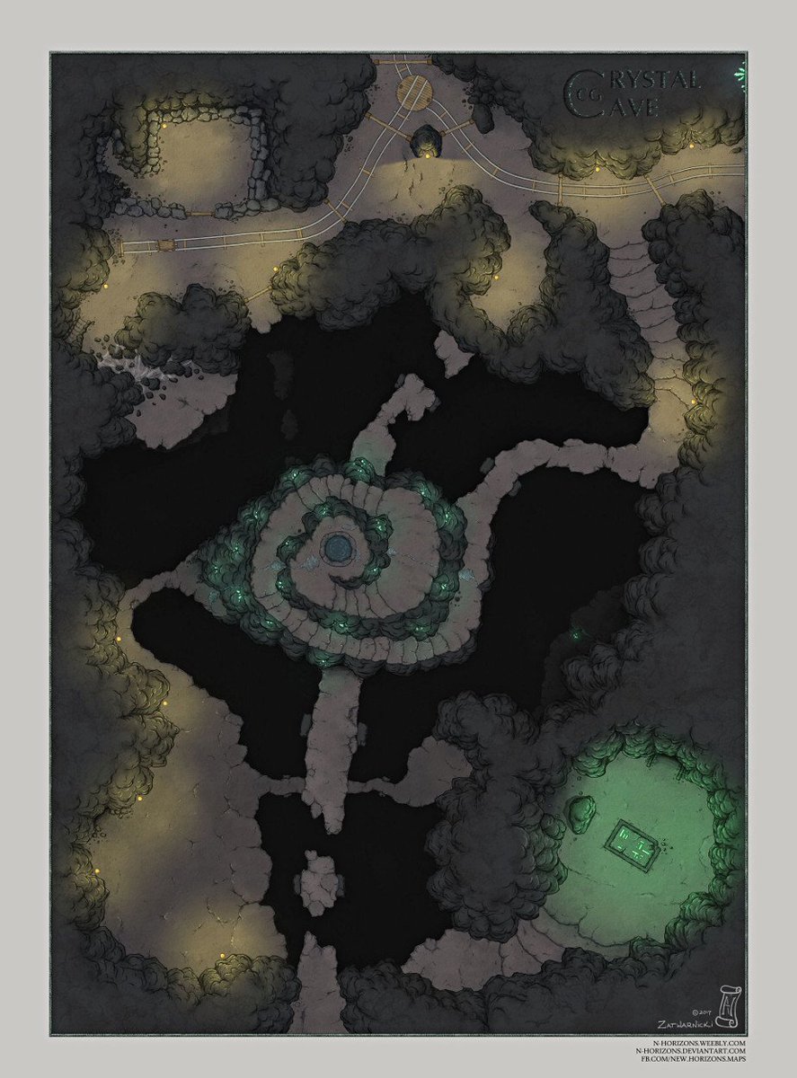 CartoGuild's tweet photo. Crystal Cave by Voolf, latest completed map in our #GuildDungeon project

https://t.co/gKjgOODD8v https://t.co/h0uQkfnX5f