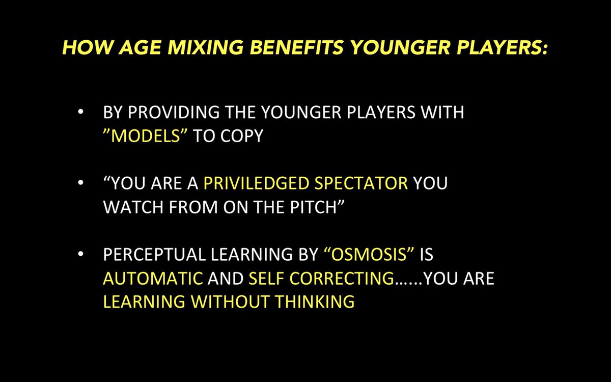 callmeToprex's tweet photo. Marginal gains add up but “Mixed Age Play” is a “MASSIVE GAIN” often overlooked @ManUtd #Rashford age 12 trained with #Pogba #Lingard age 18 https://t.co/mXZY9Ix5aN