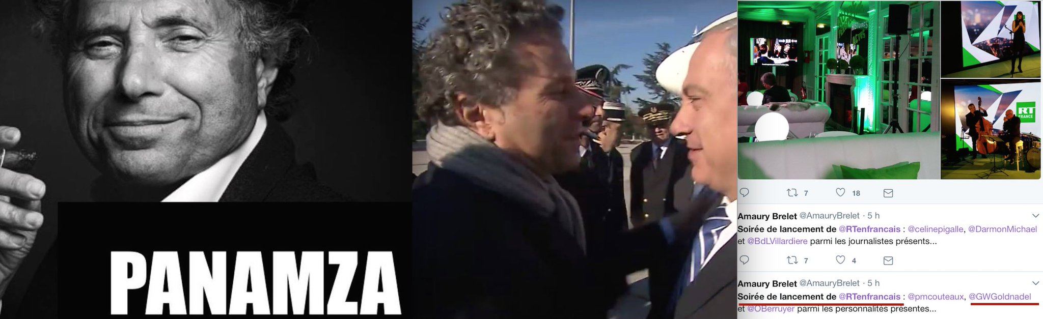 Un très mauvais signal : Russia Today France célèbre son lancement avec un agent de Netanyahou