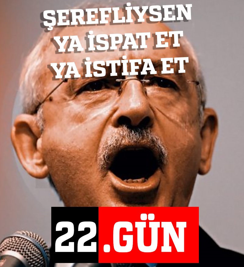 Köşeye sıkıştı KK
Ulakla mektup gönderiyor.
Yalana doğru katmadan 
paçayı kurtarmaya bakıyor.

Türkiye bu yalancı anlayıştan kurtulmalı.
Yapanın yanına kar kalmamalı.