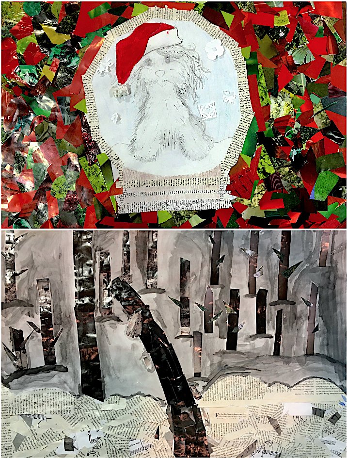 RElyachar's tweet photo. Pretty impressed with what Design could accomplish in just 90 MINUTES! Beautiful work! #multimediacollage #finalproject https://t.co/btp775Ptbu