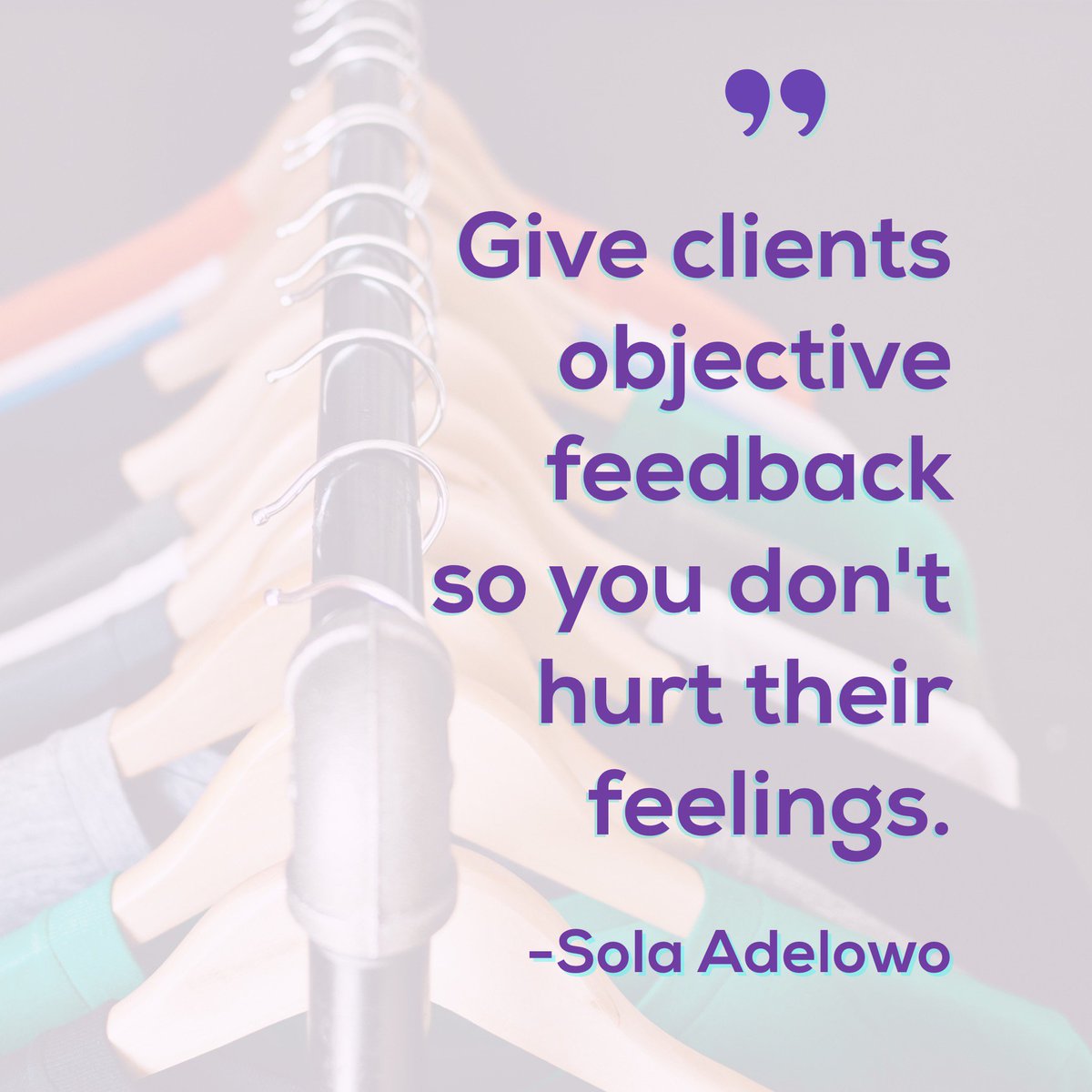 stylistmodi's tweet photo. Objective feedback explains how your client's appearance &amp; body language are working against their goals. It might sting; they'll thank u! https://t.co/VfcRC8S532