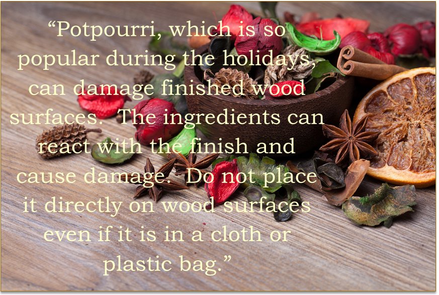 ThinkRestore's tweet image. Thanks to NR Repair Partner Weber Furniture Service for this great holiday tip! #ThinkRestore