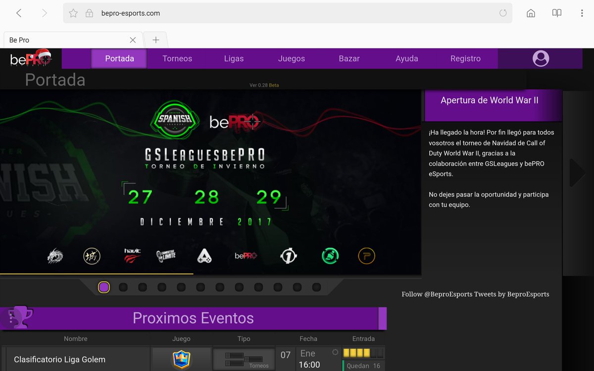 ZonaGamingPW's tweet photo. 🎮3MDK e★STAR @3MajDraKon
@GSLeagues & @bePROeSports
Dentro de una semana comienza nuestro TORNEO DE NAVIDAD▪27, 28 y 29 de diciembre▪
No esperes al último momento para inscribirte
APUNTATE YA!!!➡️💻https://t.co/t5l7ou4h5y
#CODWWII
#AlwaysCoD
#BestGSLbePRO💚 https://t.co/viILYrLA0a