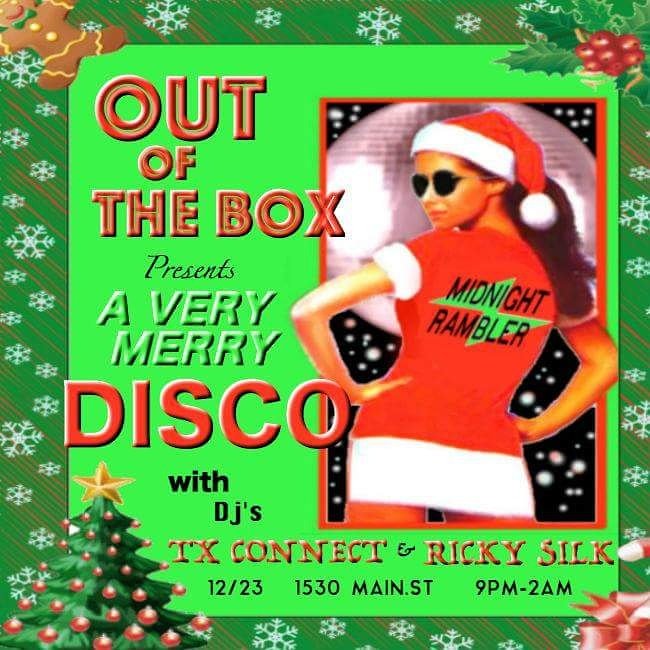 rickjamesfunk's tweet photo. This Saturday @RamblerBar ...jolly Disco Jingle boogie! https://t.co/pkw2pqGfPS