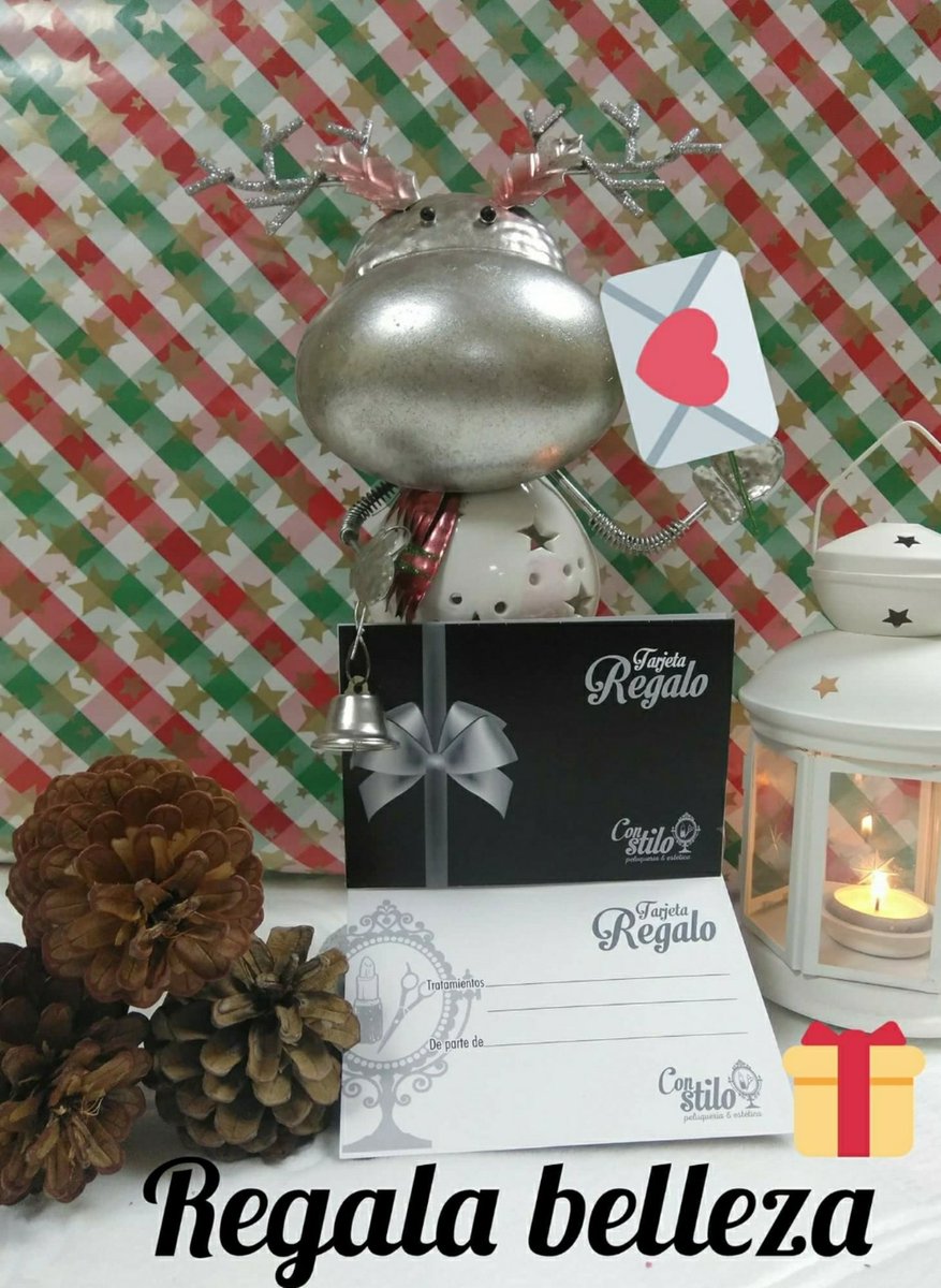 ConStilo3's tweet image. No sabes que regalar?
CON STILO te guía.
Regala salud, relax y belleza,
A precios increíbles.
Citas al tlf 610646528.
Feliz navidad