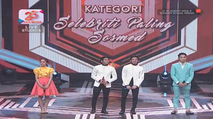 Siapakah Selebriti Paling Sosmed #KonserSocmedDAA3 ?