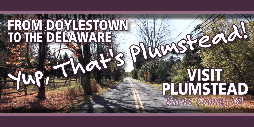 From Doylestown to the Delaware! Visit Plumstead Township, Bucks County, PA!  #YupThatsPlumstead <a href="/VisitBucksPA/">Visit Bucks County</a>  <a href="/visitPA/">VISIT PA</a> <a href="/plumsteadtown/">Plumstead Township</a>