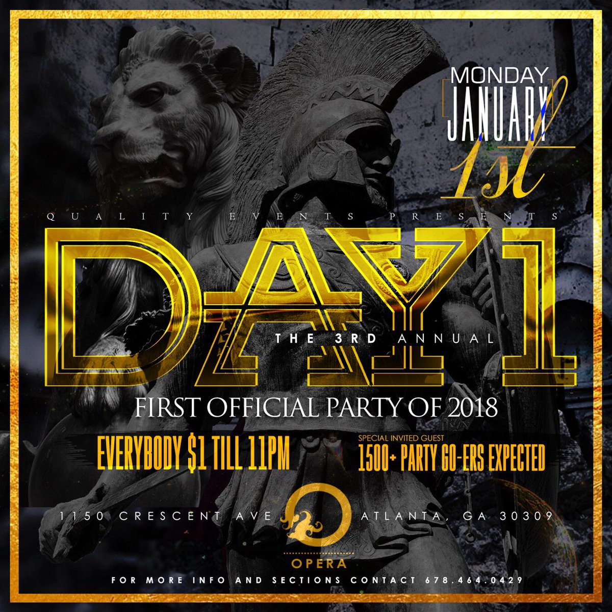 ATLPartyPlug's tweet photo. Tonight Atlanta  #DayOneAtOpera 

https://t.co/3mUwZaPof6