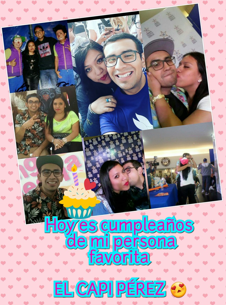Loliz_Hernandez's tweet photo. FELICES 31 que todos tus deseos se cumplan ... Feliz cumpleaños al mejor de todos @elcapiperez Gracias por llenar mi vida de tantas alegrias ... 🎈🎈🎈🎈❤❤❤
#felizcumplecapi #capifanporsiempre #CapiFanDeCorazon
#SiempreContigoCapi https://t.co/d6pse2twDf