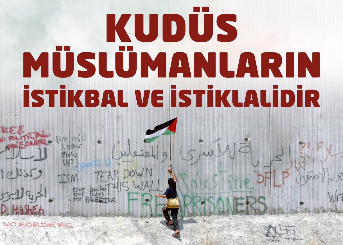 halilbulut63's tweet photo. Kudüs Müslümanların istikbal ve istiklalidir. Kudüs vatan toprağımızdır, terkedilemez. Kudüs kırmızı çizgimizdir. Kudüs namusumuzdur .
#KudüseSahipÇık
#KudüsBizimdir
#Kudüsİslamındır
#UmudunBaşkentiKudüs
#Kudüs
#KudüsOnurumuzdur
#FreePalestine #Quds #QudsIsRedLineForMuslims https://t.co/KztpHeian9