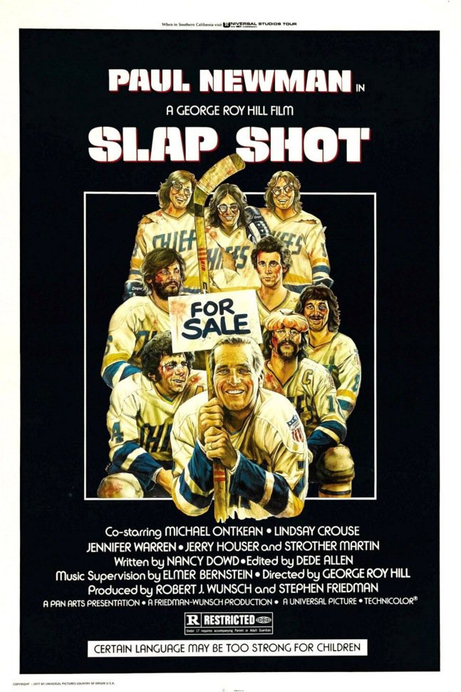 studiotstella's tweet photo. Classic posters for "Slap Shot" - 1977 by #CraigNelson #GeorgeRoyHill #PaulNewman https://t.co/jCcJAttmKf
