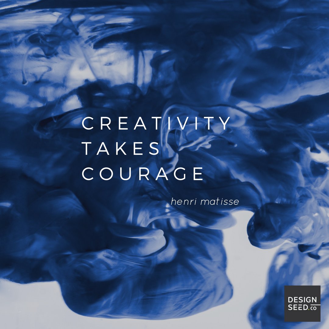 DesignSeedCo's tweet photo. Dare to be courageous today. Don’t let set backs hold you down. You were meant to create. 👍🖌#DesignSeedCo #unlimitedgraphicdesign #inspiration #HumpDayMotivation https://t.co/26Gm30djXi