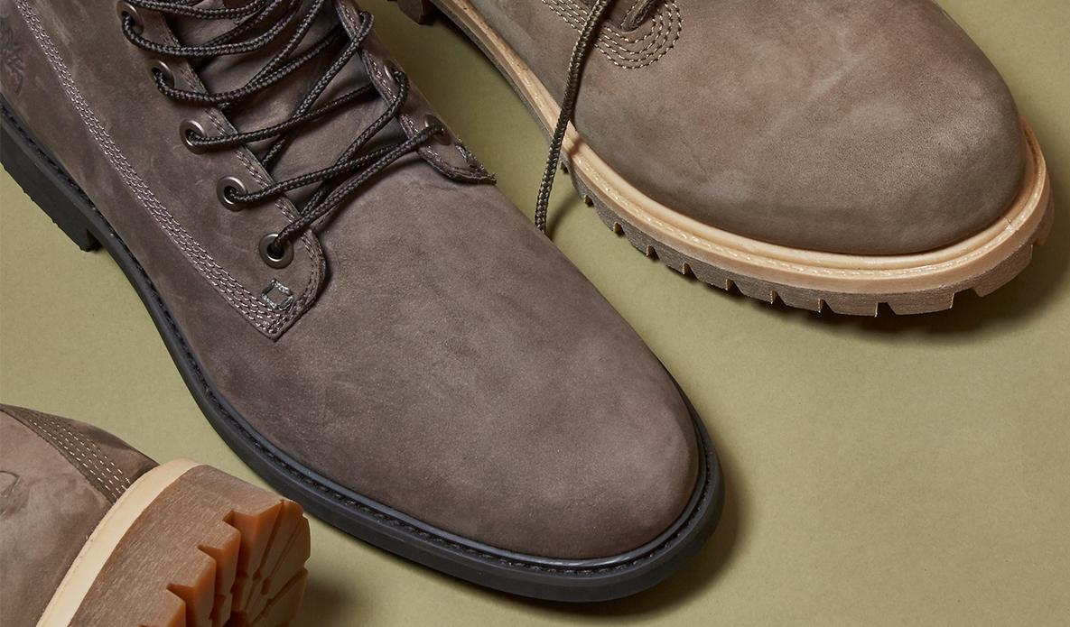 timberland pine bark nubuck