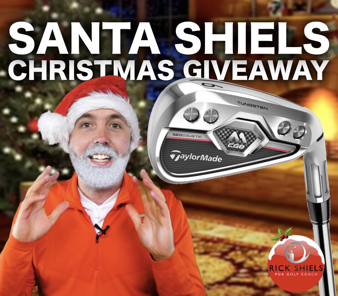 RickShielsPGA's tweet photo. WIN EITHER A FULL SET OF BEN HOGAN PTX IRONS OR A FULL SET OF TAYLORMADE MCGB IRONS!!

Simply RT this tweet and then follow the link below to enter!

🎥 https://t.co/tW9cOoVo7N

You can enter from anywhere in the world 🌍!

GOOD LUCK 
#SantaShiels 🎅🏻 https://t.co/XOToXAnAD7