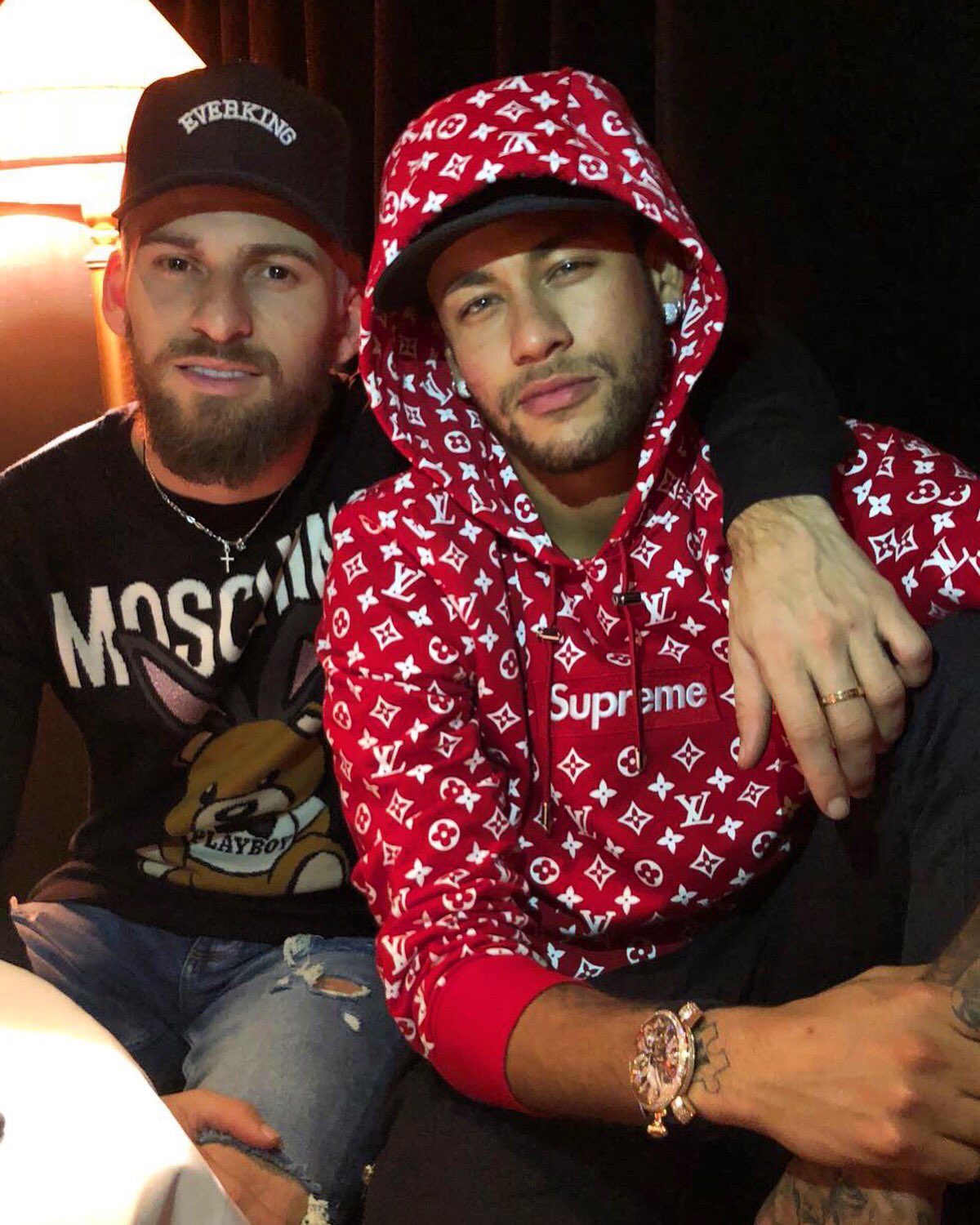 Lucas Lima on X: My broo @neymarjr 🤙🏼 #crazyheroes ⚽️♣️   / X