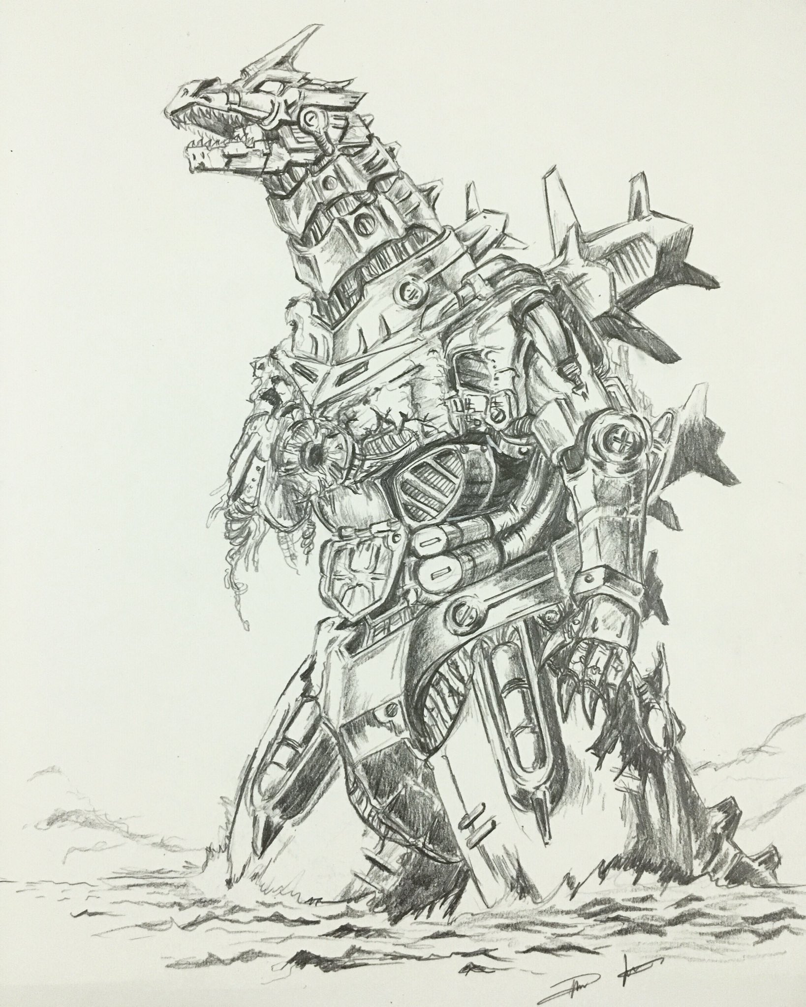 01no.z on X: "#mechagodzilla #drawings #sketching #godzilla #ゴジラ  #pencildrawing #godzillafan #art #01novemberz #madebyzand  https://t.co/K0XbcNDZZv" / X