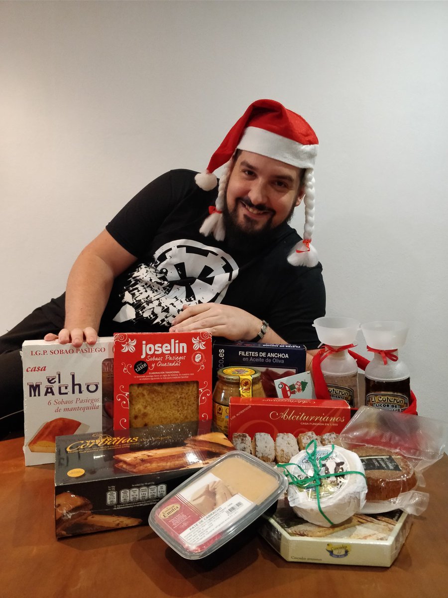 jjcava's tweet photo. Pero si no ha debido quedar nada para los cántabros! 😱. Muchísimas gracias y muy felices fiestas @pilarfel2! 🎉🎉 https://t.co/09Y6jp7zSP