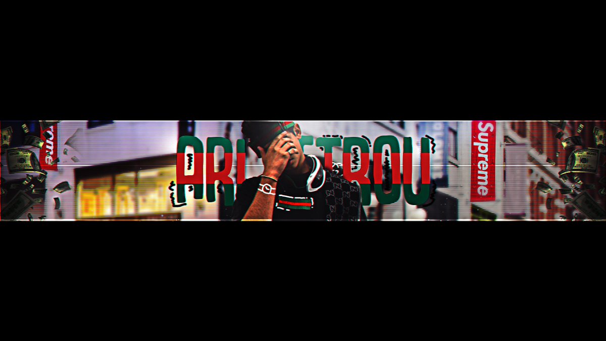 Louis Graphic Designer On Twitter Youtube Banner For Ari