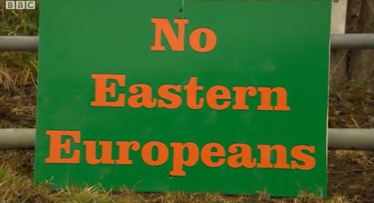 NikJovcicSas's tweet image. Sign at a Fishery in Oxford. A Polish man called the police who told him it “wasn’t a criminal matter.” So it’s still there. 

Welcome to Brexit Britain. 

P.S. Any Eastern Europeans fancy taking a fishing trip? 🖕🏻🎣
