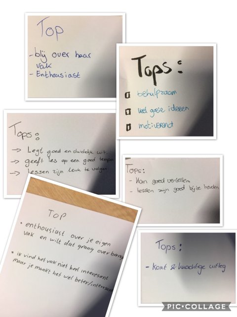 ellenvdbosch's tweet photo. In welke vorm je het ook giet.... in het onderwijs is reflectie van belang! De tips en tops over mijn professionele rol als docent. Studenten zijn behouden en geven de tops, de tips zijn in deze vorm nog "onwennig" voor student en docent! Oefenen in professioneel feedback geven. https://t.co/XQvO4LIFrj