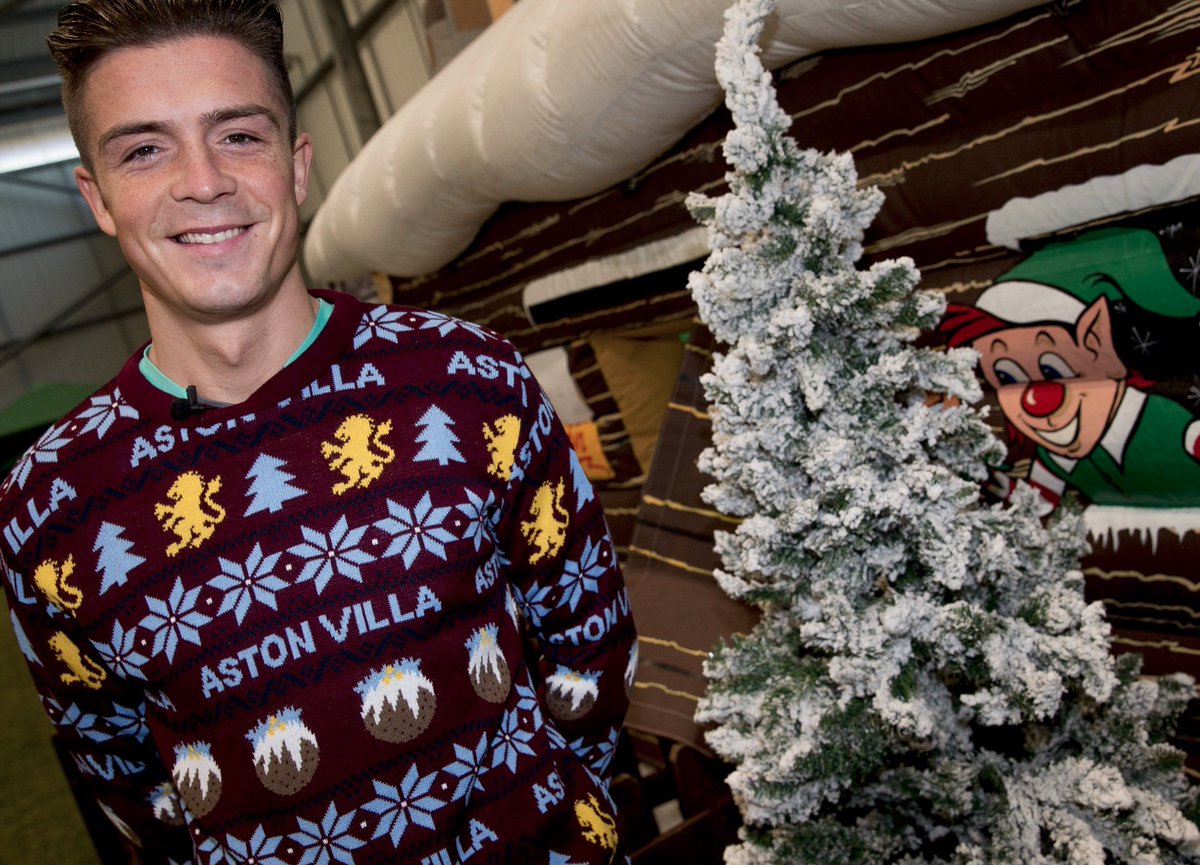 avfc christmas jumper