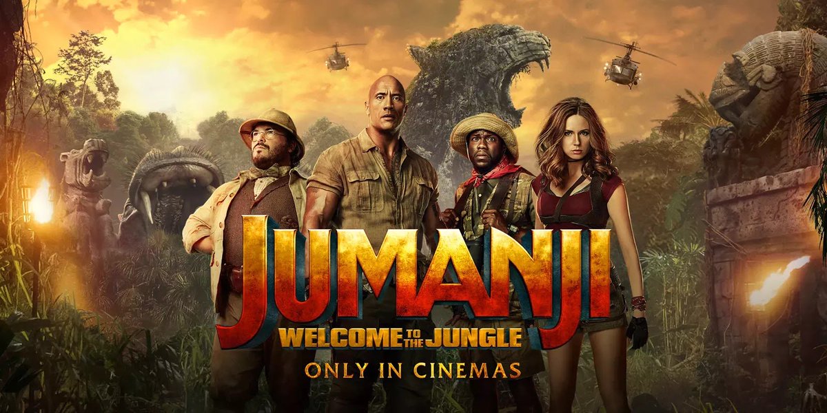 DriveIn_HangOut's tweet photo. "JUMANJI" is now showing at Coyote Drive-in Theater, Restaurant, Beer &amp; Wine Bar, located at The Outlet Shops of Grand River Leeds. https://t.co/VFY8WPaVv2 https://t.co/L2MIR7FwXu