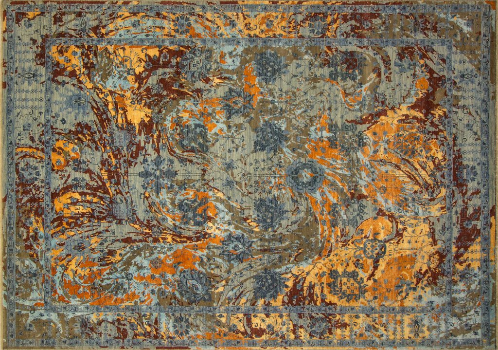The_Rug_Show's tweet photo. Cinnamon, cardamom, coriander, cloves, plus lashings of turmeric and ginger. The spice colours of this handmade rug remind us of the golden swirls in a winter-warming mug of Golden Milk made from a variety of Indian spices. Also known as haldi ka doodh, … https://t.co/DxLNRbKOGM https://t.co/VFEaHuPEyD