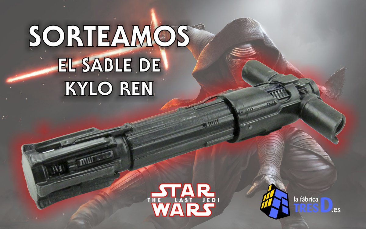 ¡Súper concurso de un sable de Kylo Ren! #StarWars
 
Para participar:

🔄 RT este tweet

✅Seguirme <a href="/DSheldon_Cooper/">Sheldon PARODIA</a> 

✅Suscribirse a este canal de Youtube (youtube.com/channel/UCW_ke…)

⏰ Ganador 05/01

¡Mucha suerte a todos!
