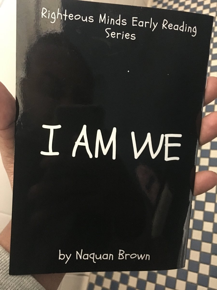 ARighteousMind's tweet photo. Imagine A Children's Book Geared Towards Kindergarteners That Not Only Let Them Practice Sight Words & Patterns But Also Had A Culturally Relavent Message Behind It. #RighteousMinds # IAMWE https://t.co/iSsWa1mHuj