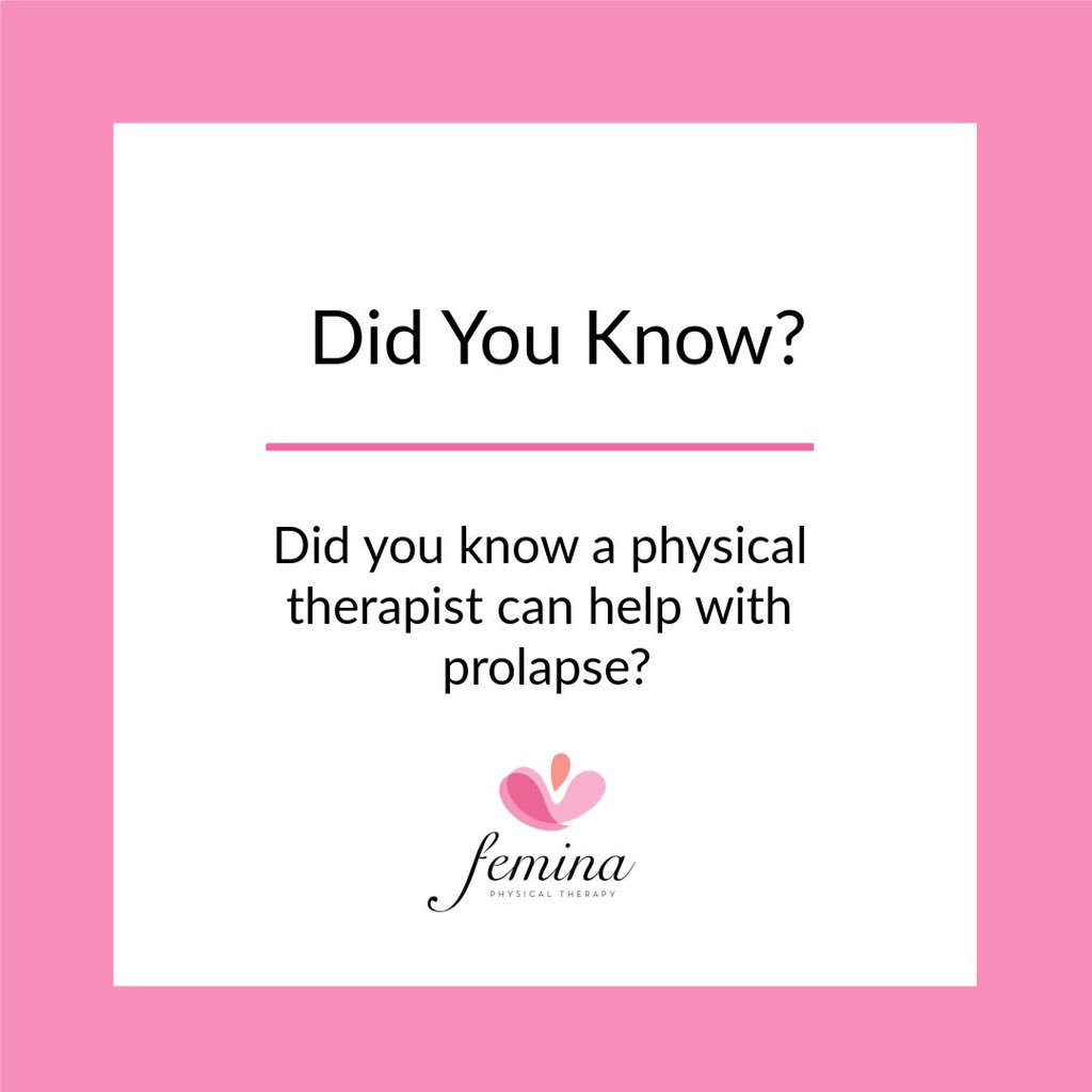 FeminaPT's tweet photo. Did you know? #pelvicfloor #physicaltherapy #pelvichealth #pelvicpt #pelvicot #physicaltherapist #occupationaltherapist #womenshealth #health https://t.co/EzsAEYmfhC