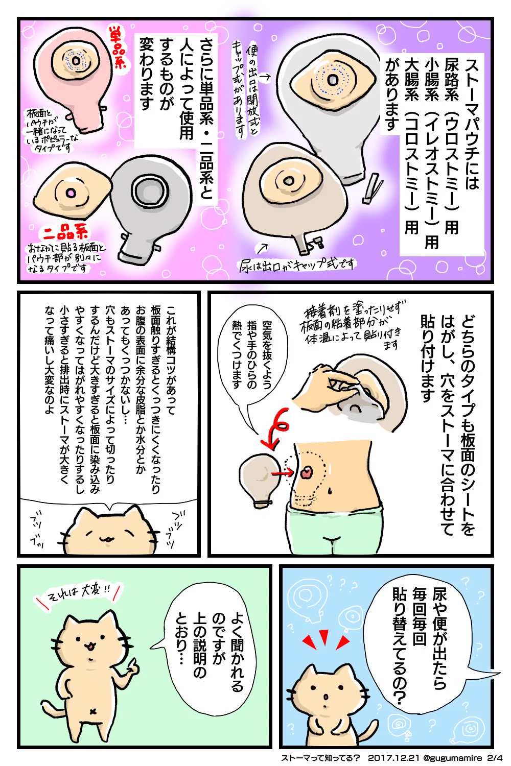 オストメイトトイレはなんのためにあるの？ストーマのことがよくわかる、可愛いイラストが優秀！！