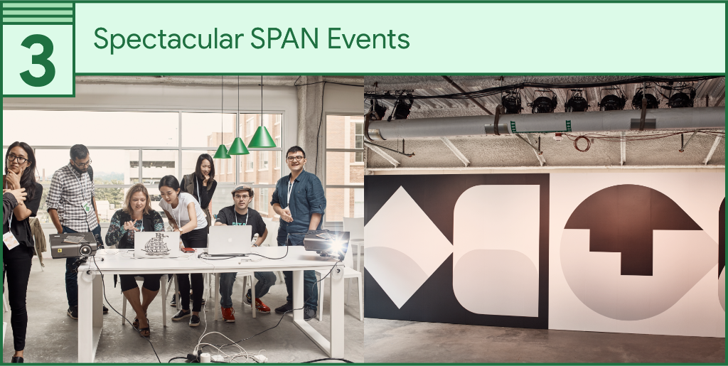 GoogleDesign's tweet photo. 3. From the secret history of AI to 🎶🏰 architecture & local craft, #SPAN17 taught us something new. https://t.co/IK2ye4xth2 #googledesign https://t.co/c9qrHqsPFe