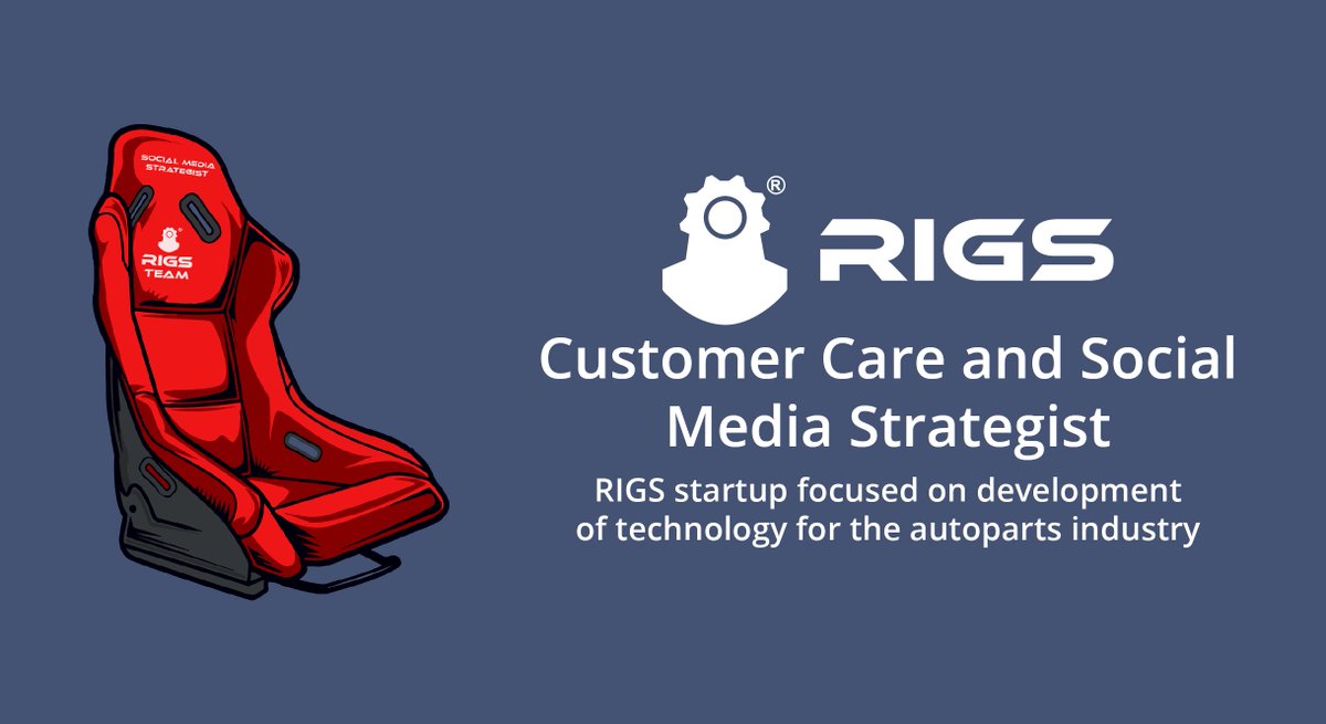 rigs_tech's tweet photo. We are looking for a creative and committed Social Media and Customer Care Strategist to join our growing team.
Contact us sending a mail to vromero@rigs.com.mx 
Enter to https://t.co/Plh1tvBw1q https://t.co/eGZF2Bko16
