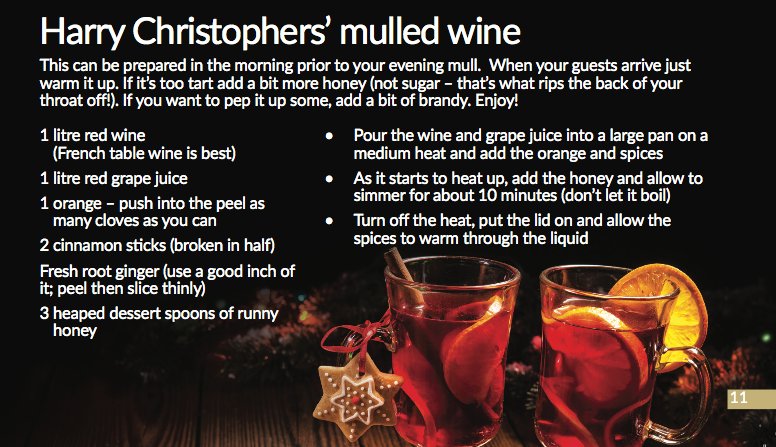 Tonight at 8pm, <a href="/janeonclassicfm/">Jane Jones</a> and <a href="/TheSixteen/">The Sixteen</a> treat Classic FM listeners to another exclusive concert!
To get you ready for the festivities, why not try making The Sixteen conductor Harry Christopher's mulled wine recipe...