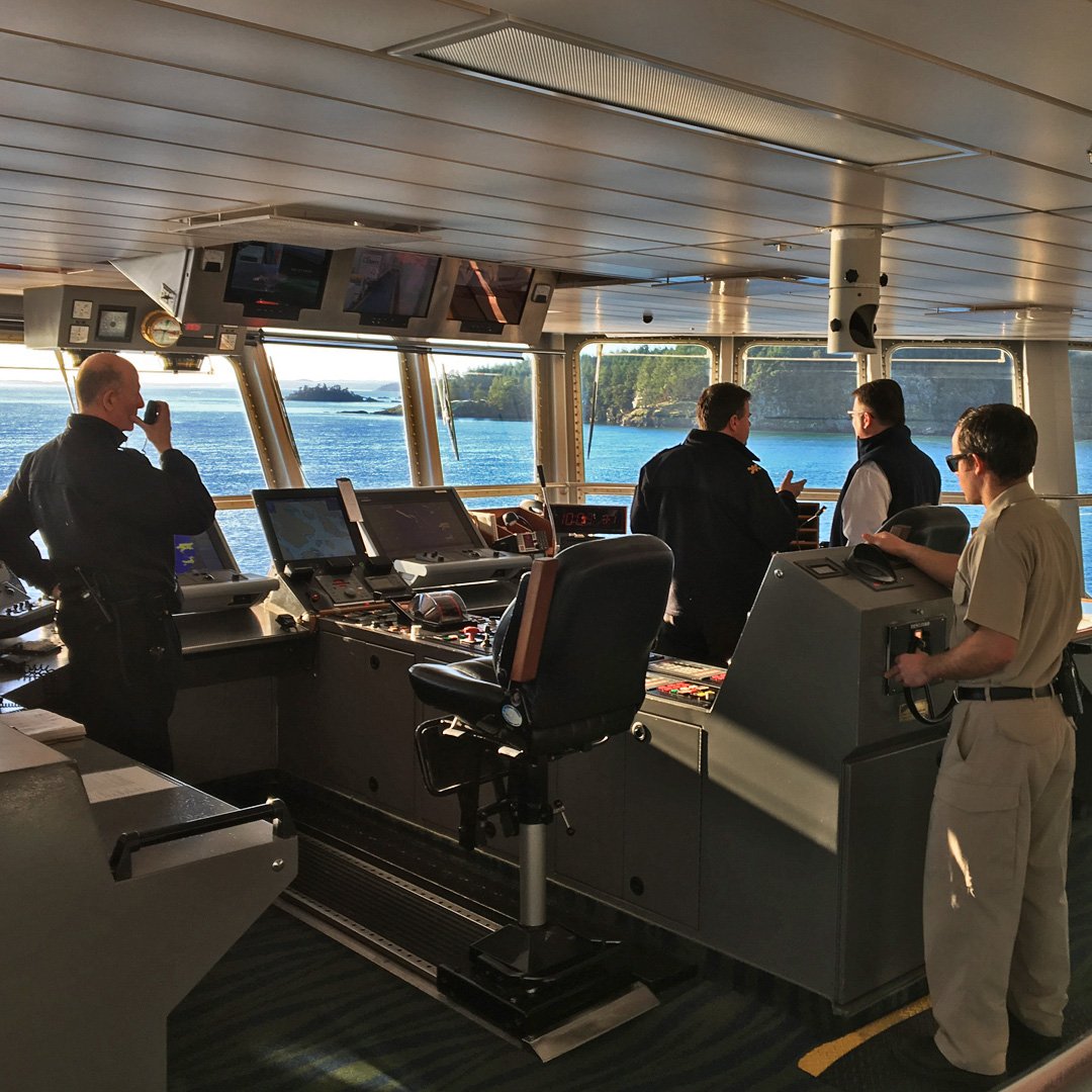 BC Ferries on Twitter: "Take a peek at the view from the ...