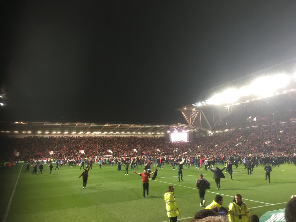 sam_bray1's tweet photo. Still not sunk in. A night I will never forget... #thanksjohnson #bcfc #citd https://t.co/7wluLT19hg